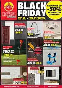 Adazal akcija – Black friday katalog sniženja do 29.11.2025