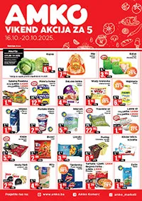 AMKO Vikend akcija sniženja do 20.10.2025.