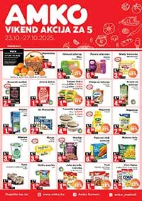 AMKO Vikend akcija sniženja do 27.10.2025.