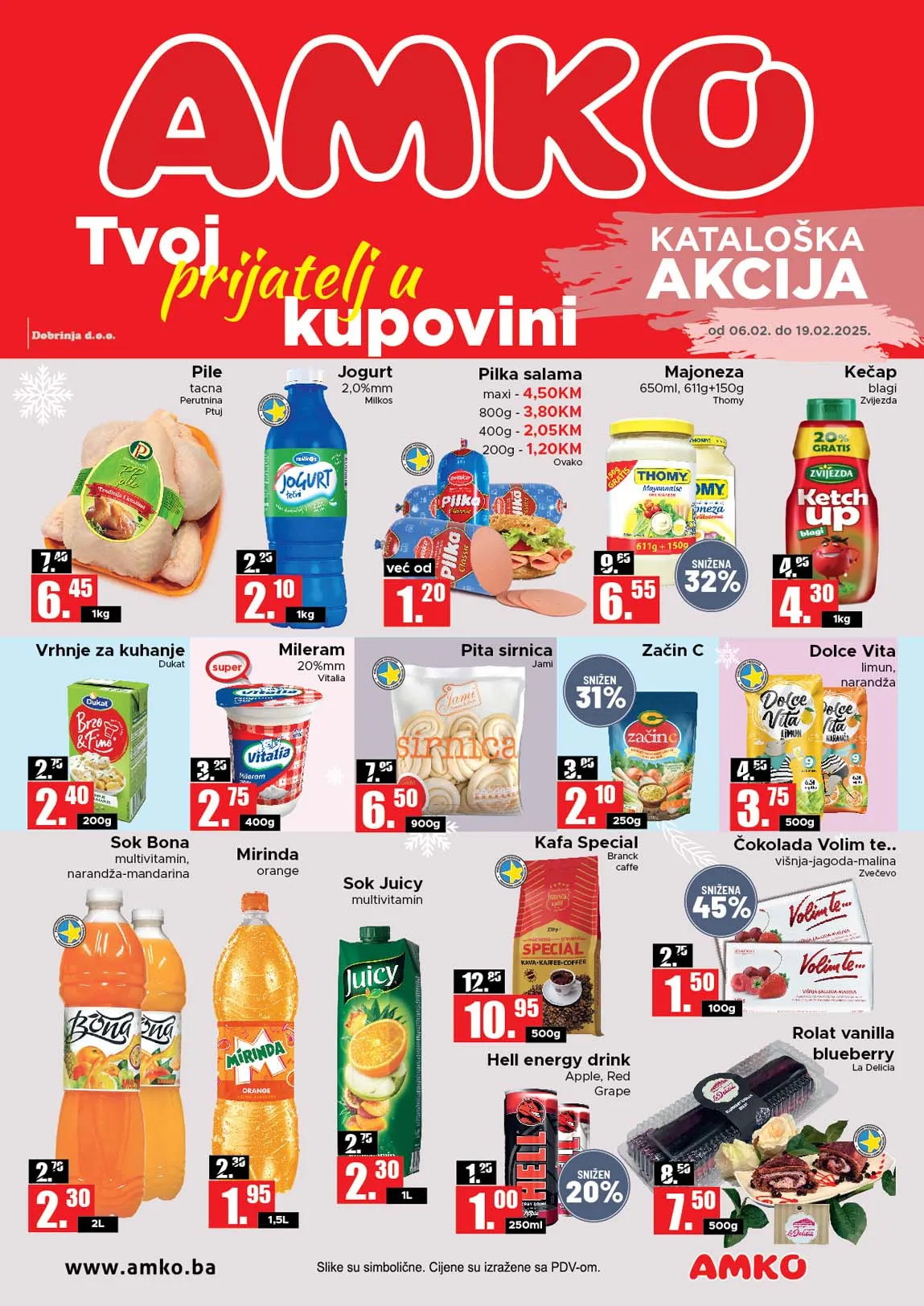 AMKO akcija Katalog sniženja do 19.02.2025 