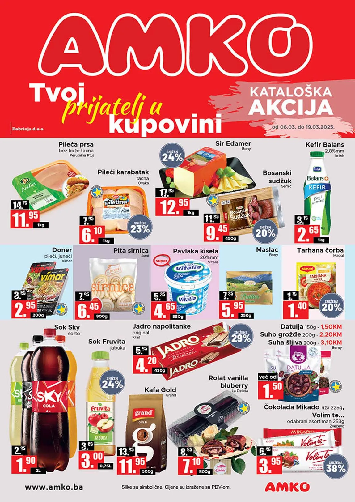 AMKO akcija Katalog sniženja do 19.03.2025