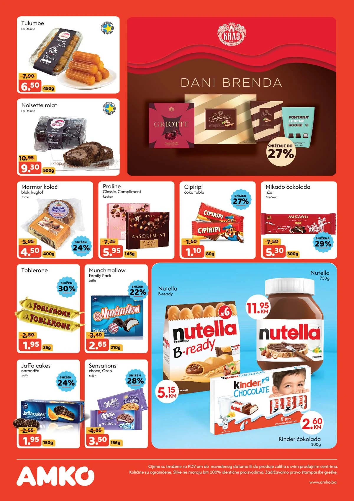 Amko market akcija – povoljna kupovina hrane