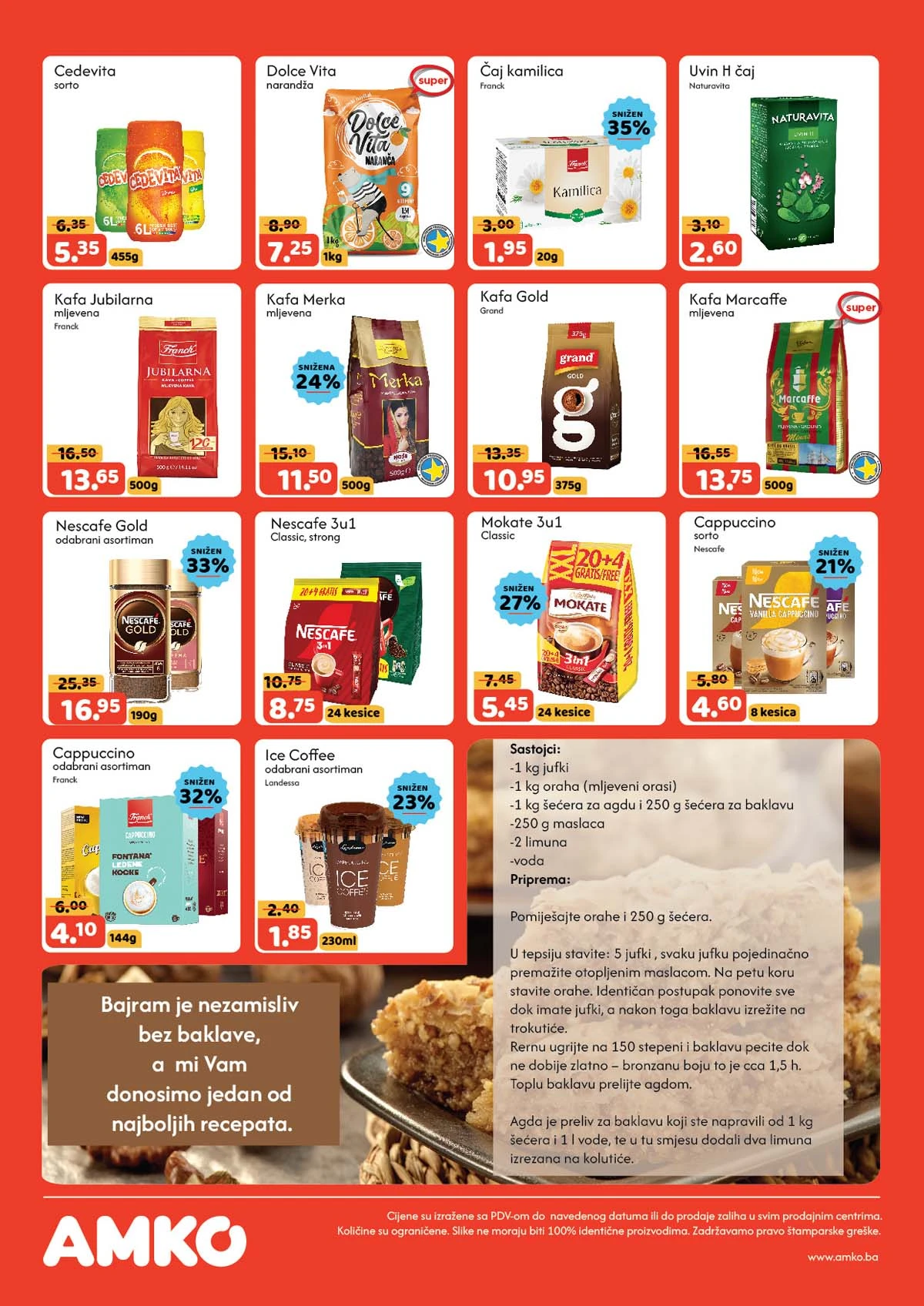 Amko market akcija – povoljna kupovina hrane