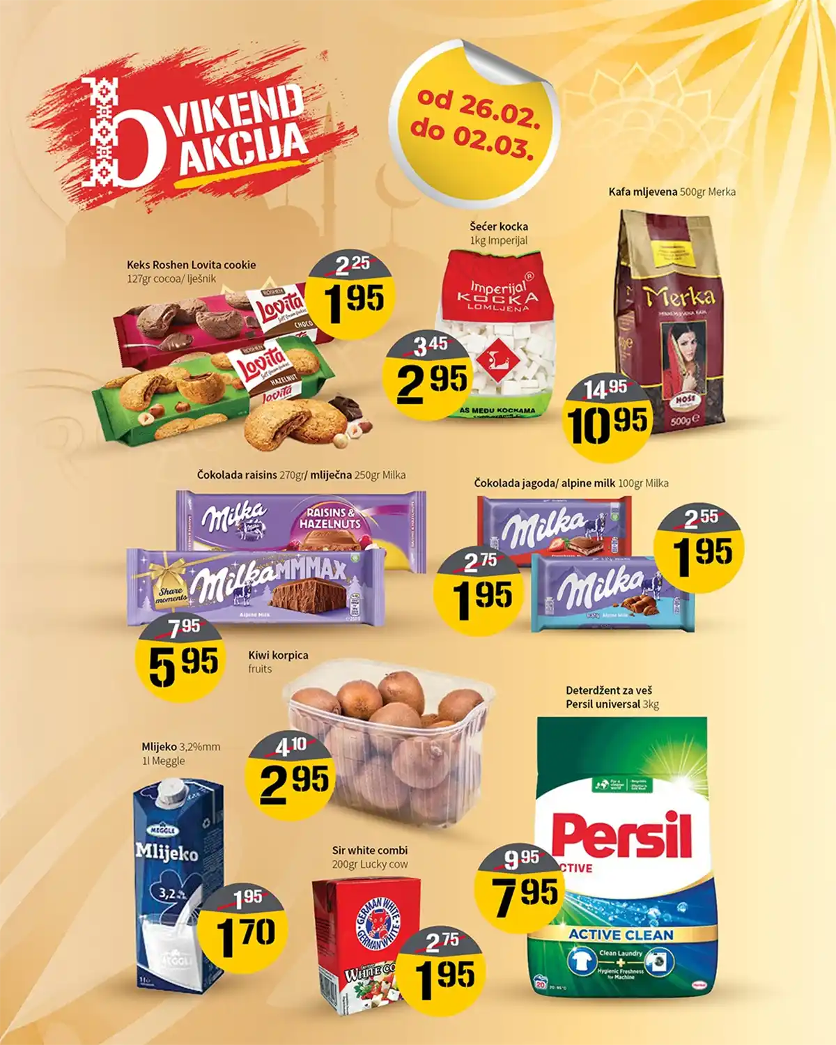 Bazar vikend akcija hero katalog – sniženja prehrane i kućnih potrepština do 2. marta 2026