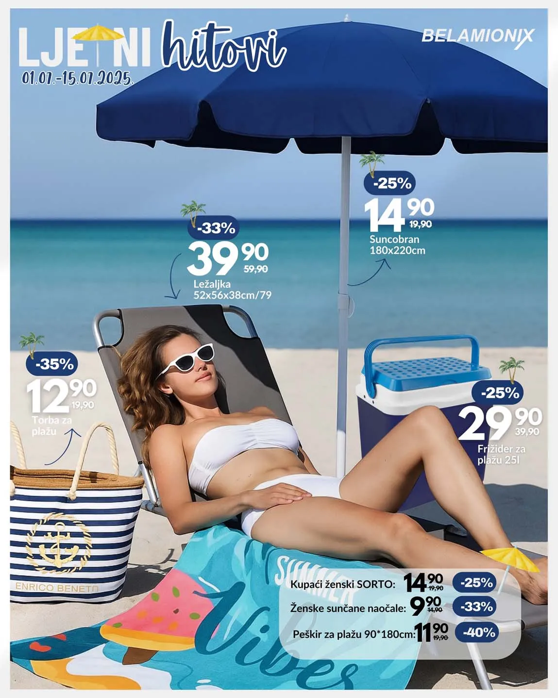 BELAMIONIX akcija LJETNI HITOVI sniženja do 15.07.2025. SNIŽENJA DO -54%! 