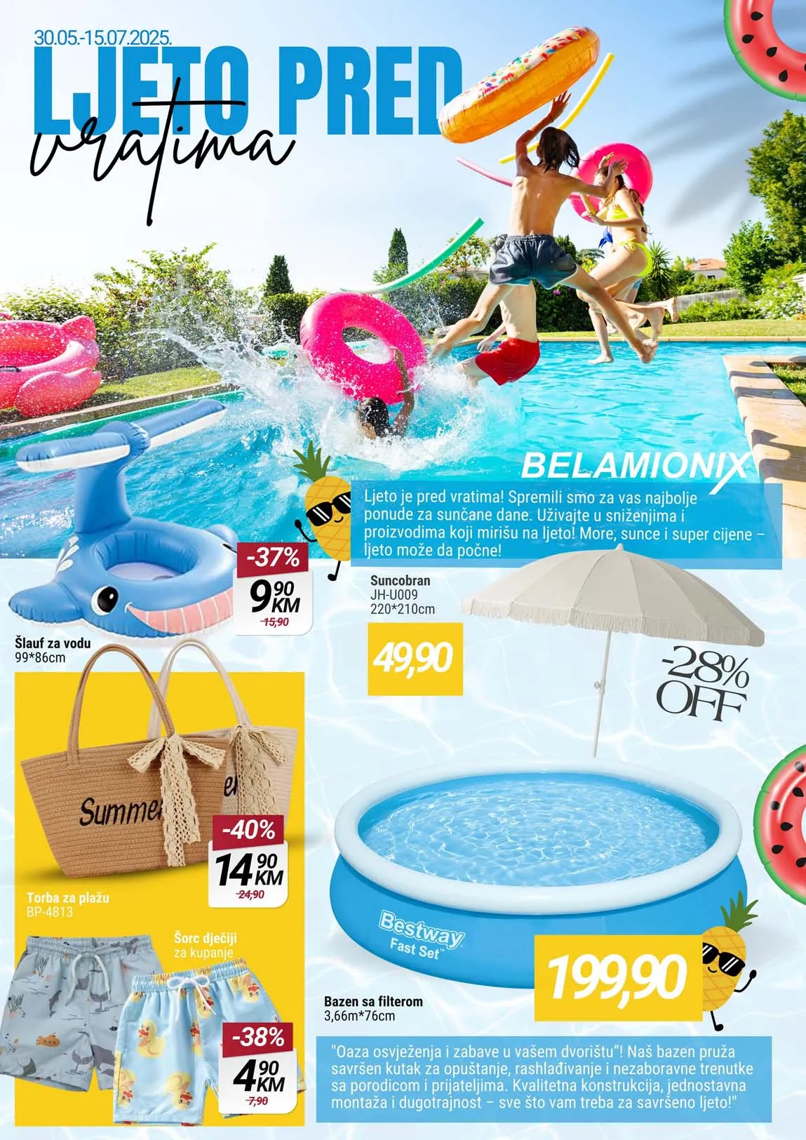 BELAMIONIX Akcija Ljeto pred vratima sniženja do 15.07.2025