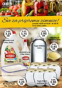 Best Akcija SVE ZA ZIMNICU katalog sniženja do 05.10.2025