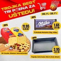 Best Akcija Tri poena za uštedu sniženja do 08.11.2025