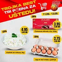 Best Akcija Tri poena za uštedu sniženja do 13.09.2025