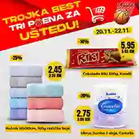 Best Akcija Tri poena za uštedu sniženja do 22.11.2025