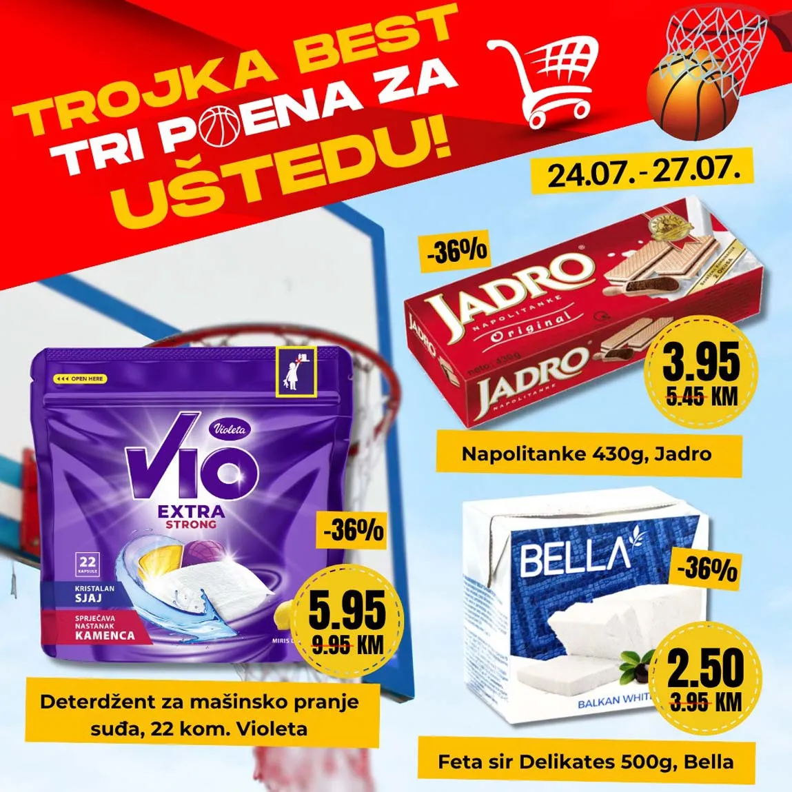 Best Akcija Tri poena za uštedu sniženja do 27.07.2025