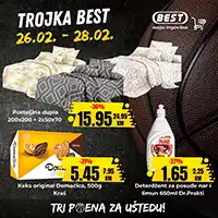 Best akcija – sniženo do 28. februara 2026.