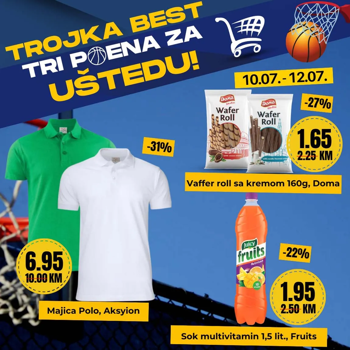 Best Akcija Tri poena za uštedu sniženja do 12.07.2025