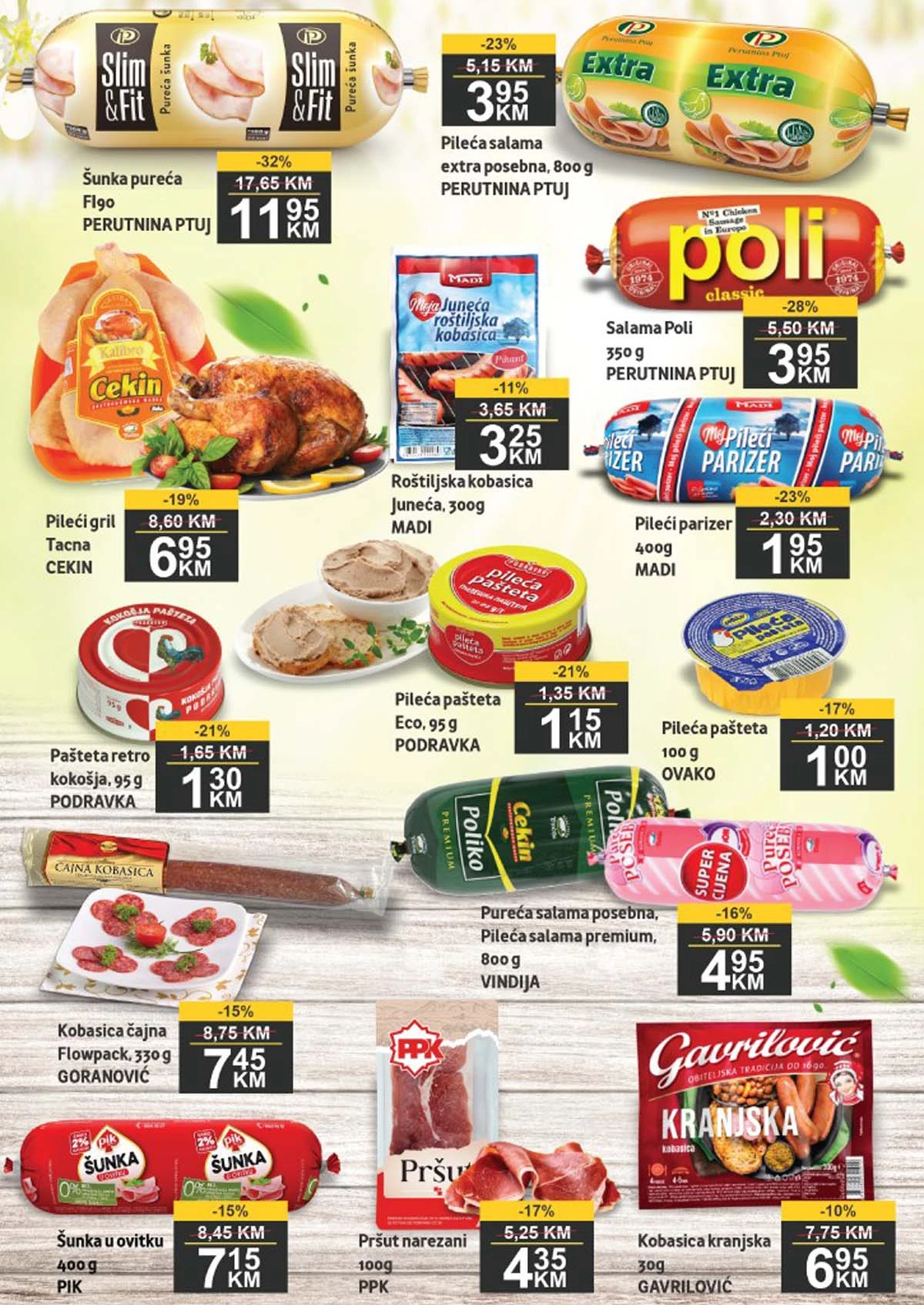 UTD BEST akcija katalog sniženja strana 2 akcijske cijene proizvoda do 15. marta 2026