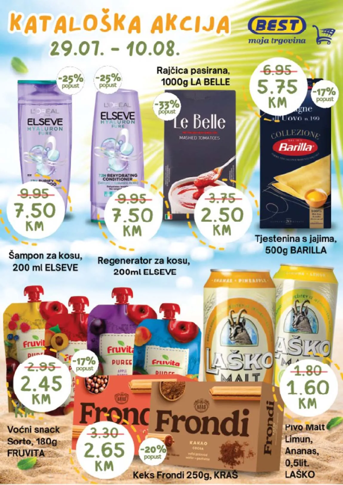 Best Akcija katalog sniženja do 10.08.2025