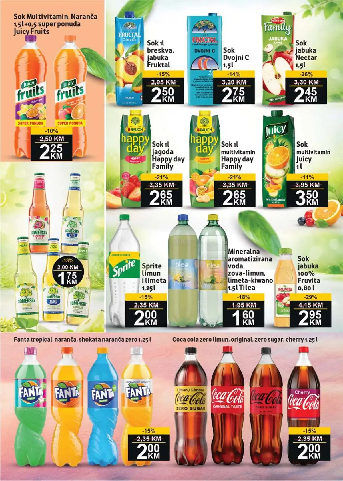 UTD BEST akcija katalog sniženja strana 6 piće i osnovne namirnice do 12. aprila 2026