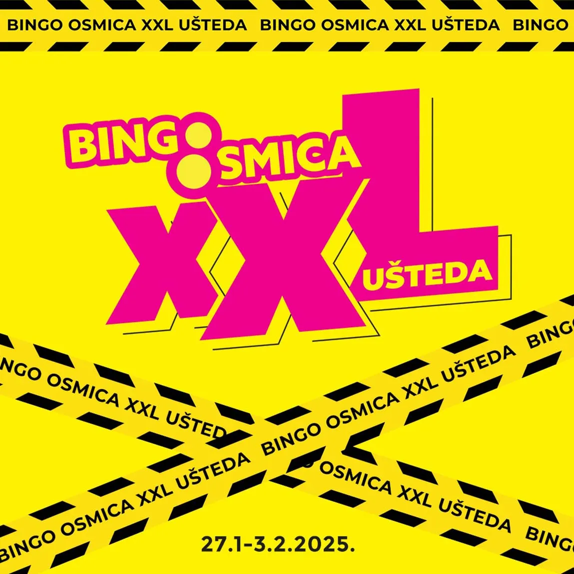 Bingo akcija Katalog Osmica XXL ušteda sniženo do 03.02.2025. Svi Bingo katalozi na jednom mjestu!