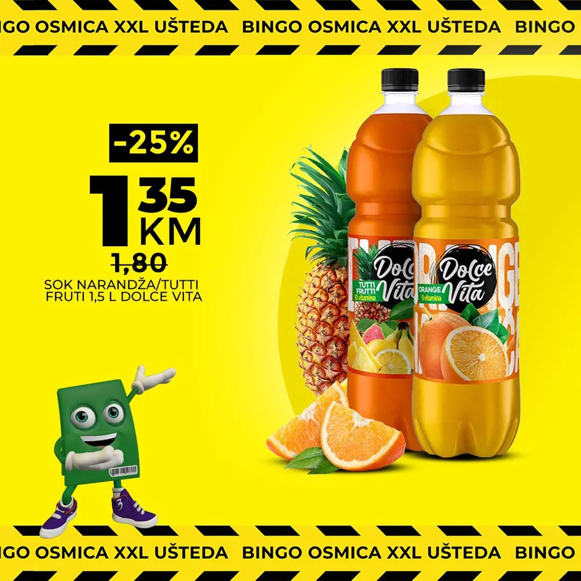 Vikend akcija sniženja Bingo