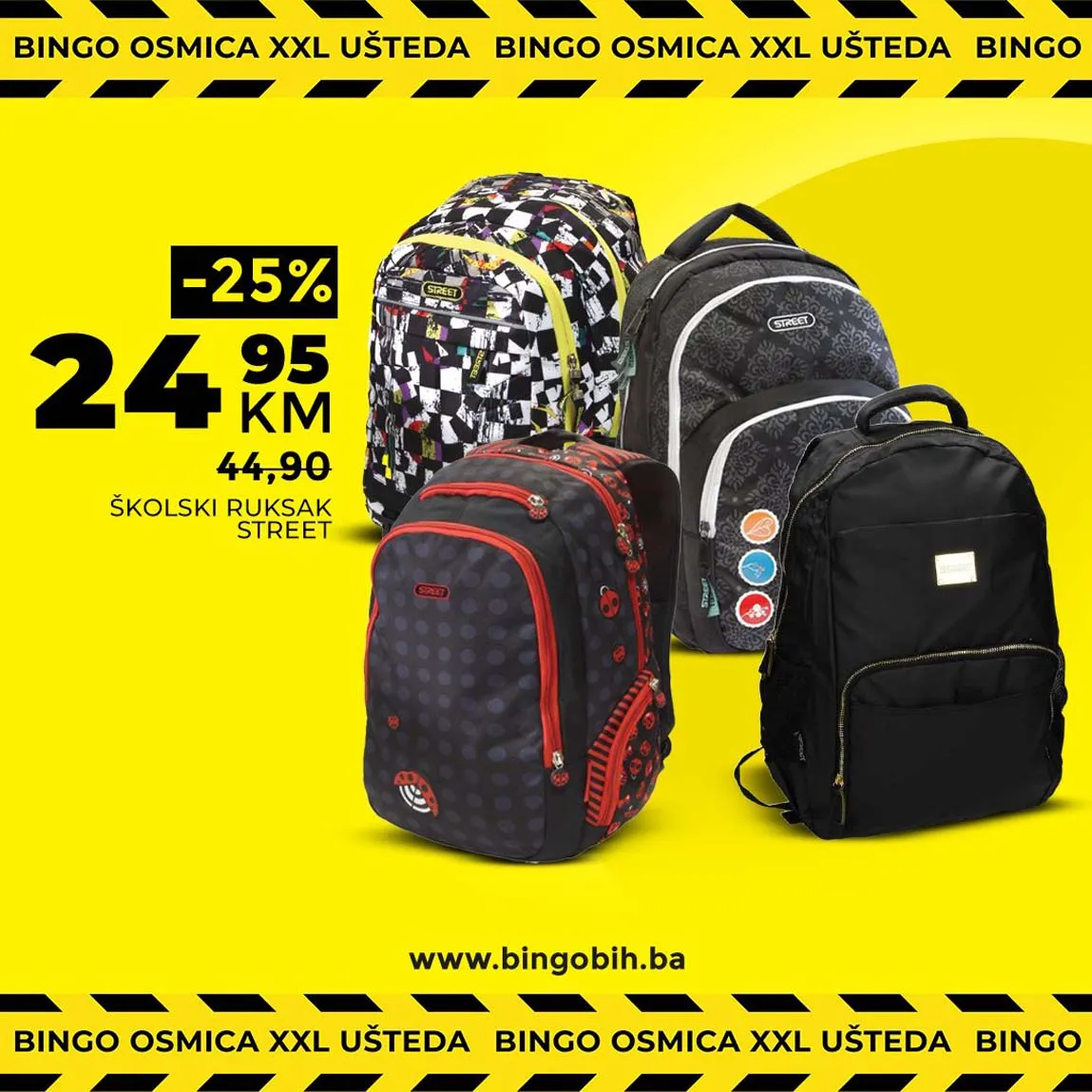 Vikend akcija sniženja Bingo