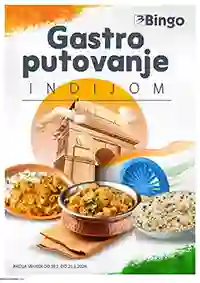 Bingo akcija – Gastro putovanje Indijom – Sniženja do 21. januara 2026