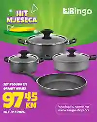 Bingo akcija – Hit mjeseca sniženje do 31.01.2026