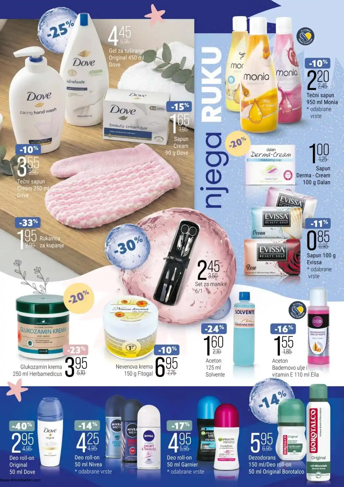 Bingo katalog kozmetike Njega na prvom mjestu strana 5 – sniženja proizvoda za ličnu higijenu, kozmetiku i sredstva za pranje