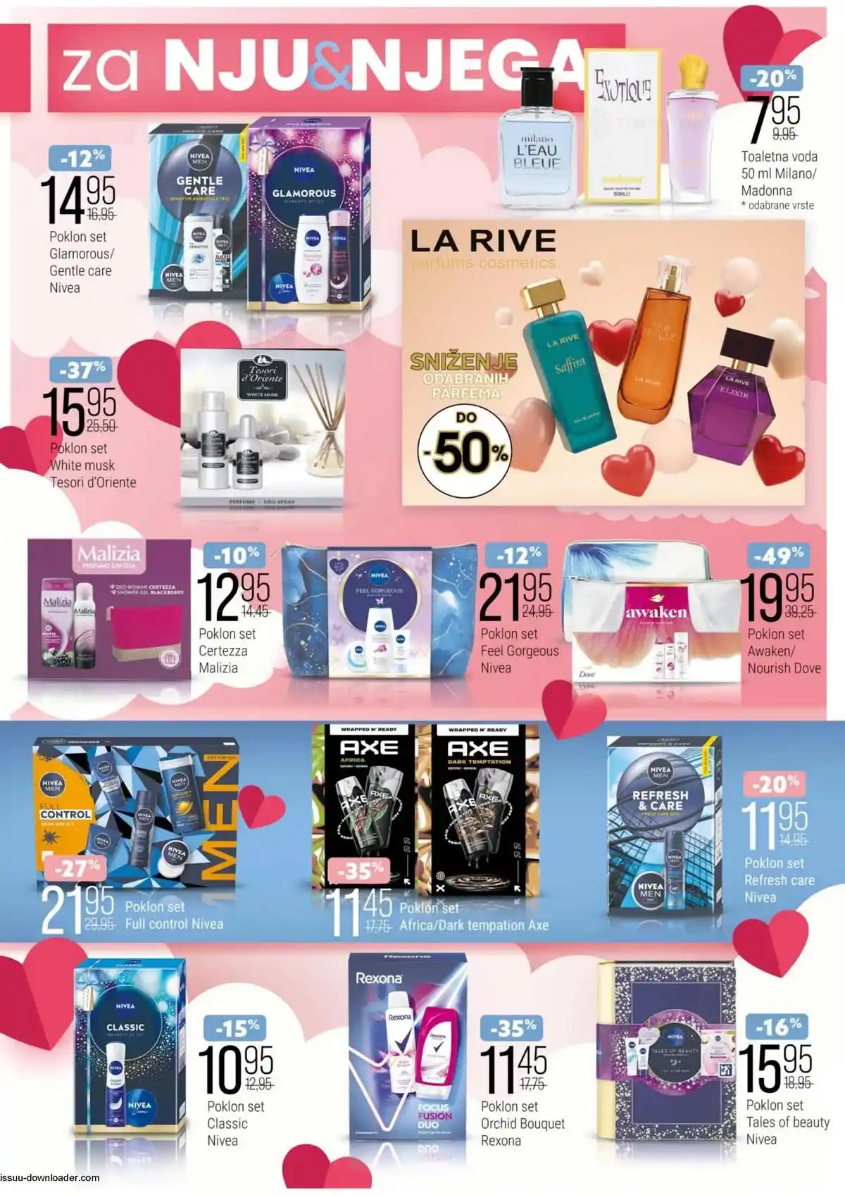 Bingo katalog kozmetike Njega na prvom mjestu strana 12 – sniženja proizvoda za ličnu higijenu, kozmetiku i sredstva za pranje