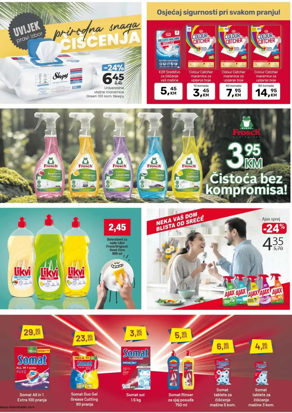 Bingo katalog kozmetike Njega na prvom mjestu strana 16 – sniženja proizvoda za ličnu higijenu, kozmetiku i sredstva za pranje