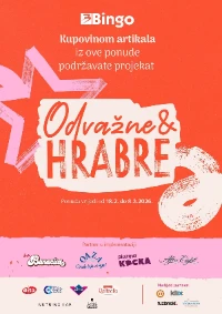 Bingo „Odvažne i hrabre“ – velika sniženja do 8. marta 2026.