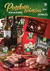 Bingo akcija – Posebna sedmična ponuda – Sniženja do 26. decembra 2025