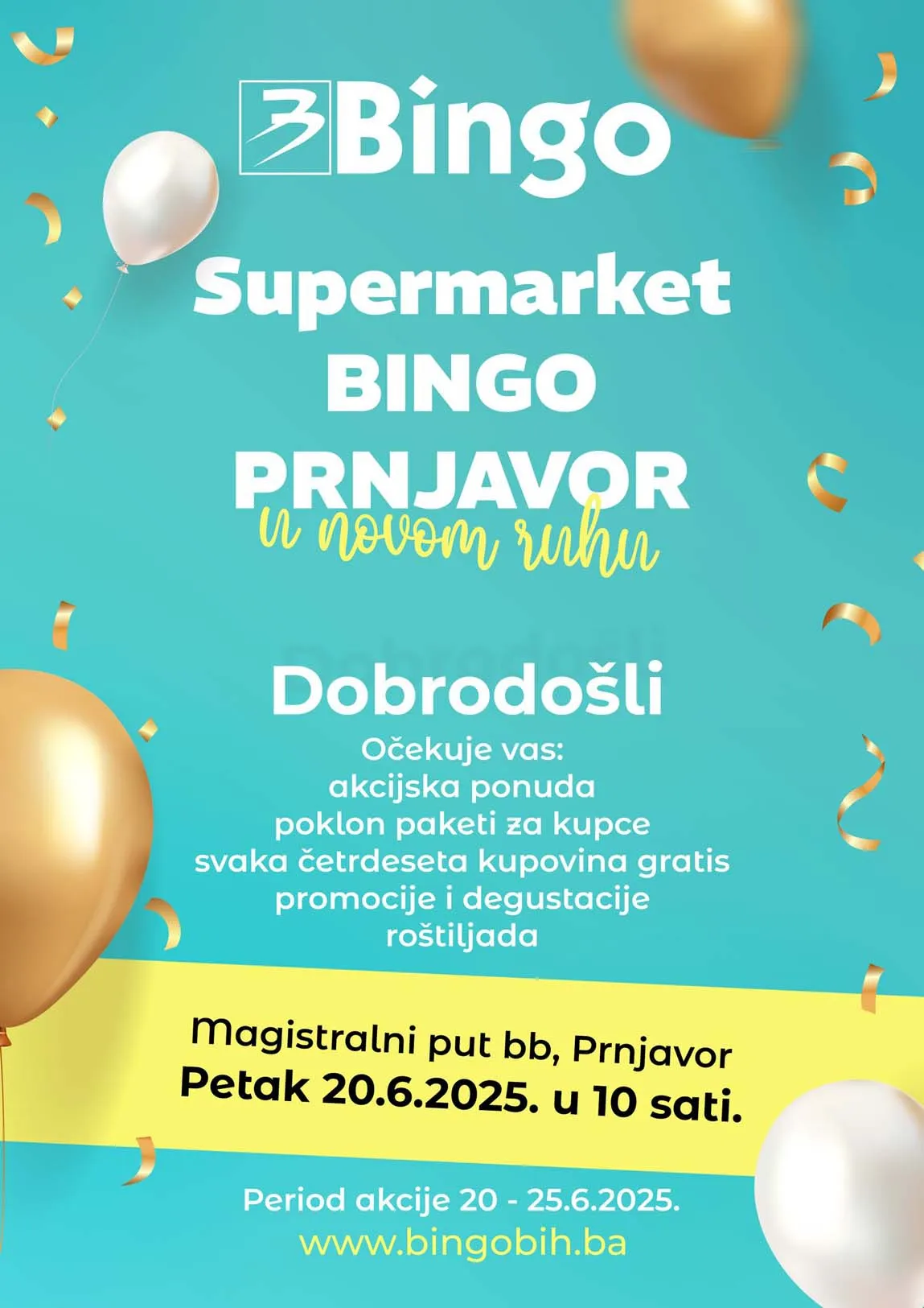 Vikend akcija sniženja Bingo