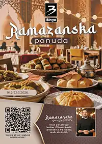 Bingo Ramazanska akcija 2026 – Velika sniženja za iftar i sehur do 22. marta 2026.