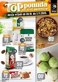 Bingo Vikend akcija Top ponuda za kraj sedmice sniženja do 02.11.2025.