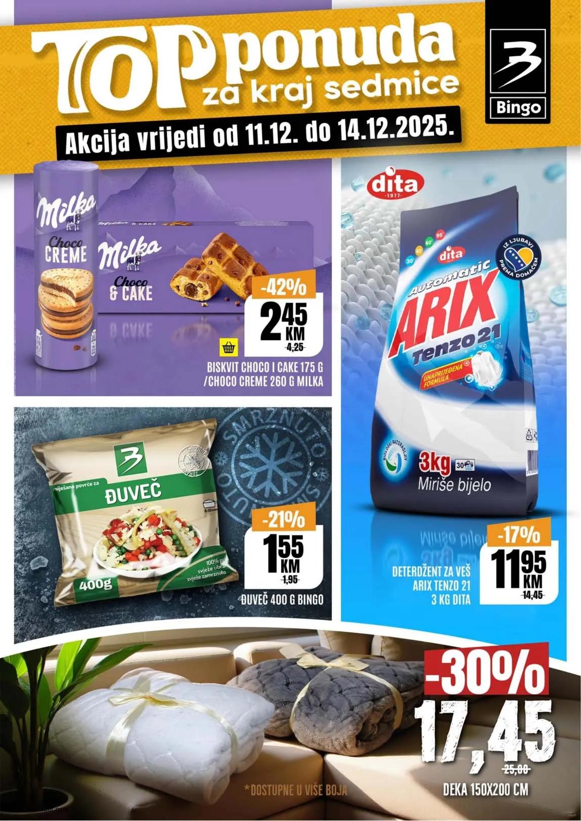 Bingo Vikend akcija sniženja Bingo Vikend akcija