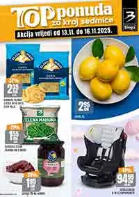 Bingo Vikend akcija Top ponuda za kraj sedmice sniženja do 16.11.2025.