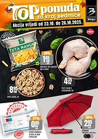 Bingo Vikend akcija - Top ponuda za kraj sedmice - sniženja do 26.10.2025