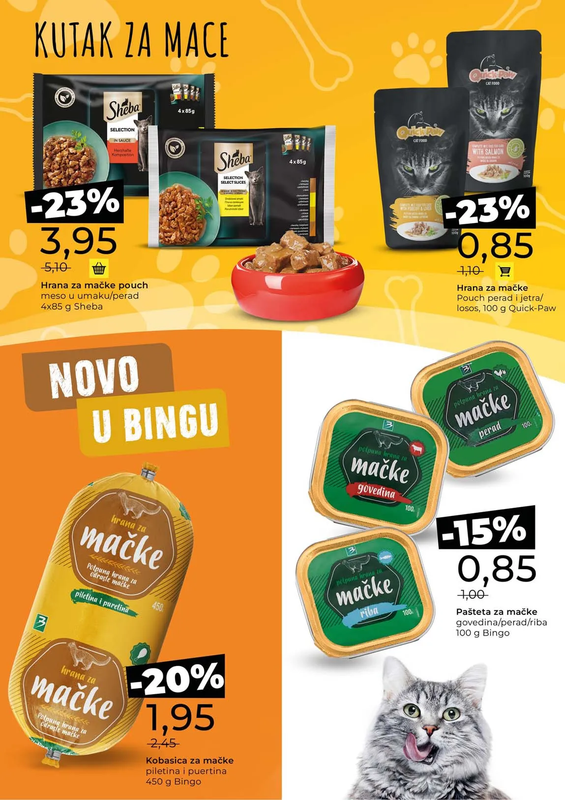 Vikend akcija sniženja Bingo