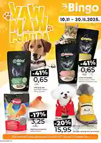 Bingo – Waw Maw katalog sniženja za ljubimce do 30. novembra 2025