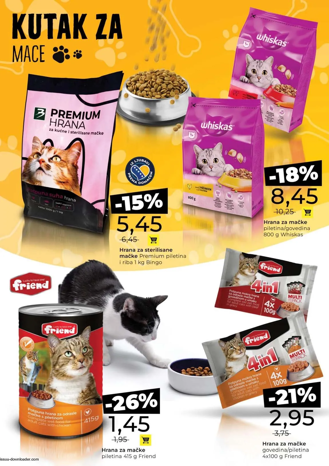 Bingo Vikend akcija sniženja Bingo Waw & Maw katalog – sniženja za ljubimce