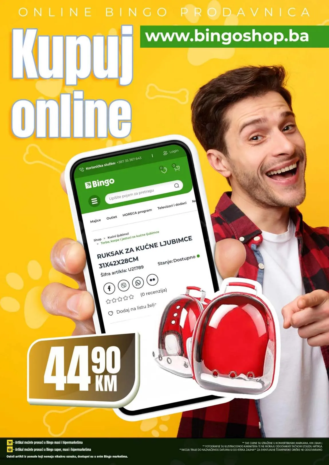 Bingo Vikend akcija sniženja Bingo Waw & Maw katalog – sniženja za ljubimce