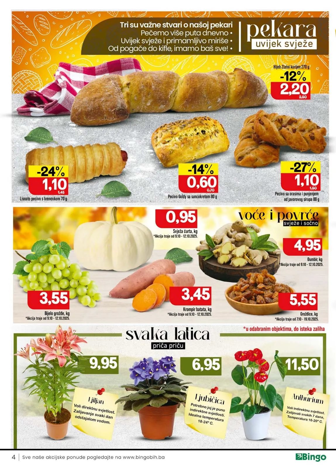BINGO Akcija popusta i sniženja