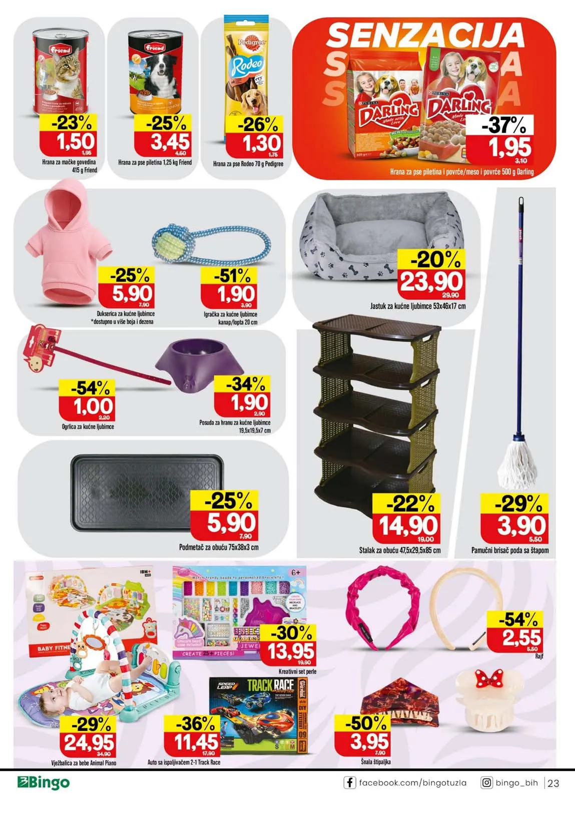 BINGO Akcija popusta i sniženja