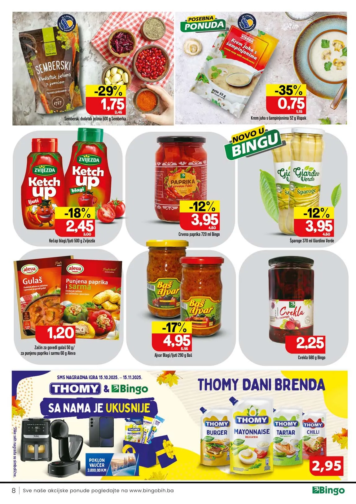 BINGO Akcija popusta i sniženja