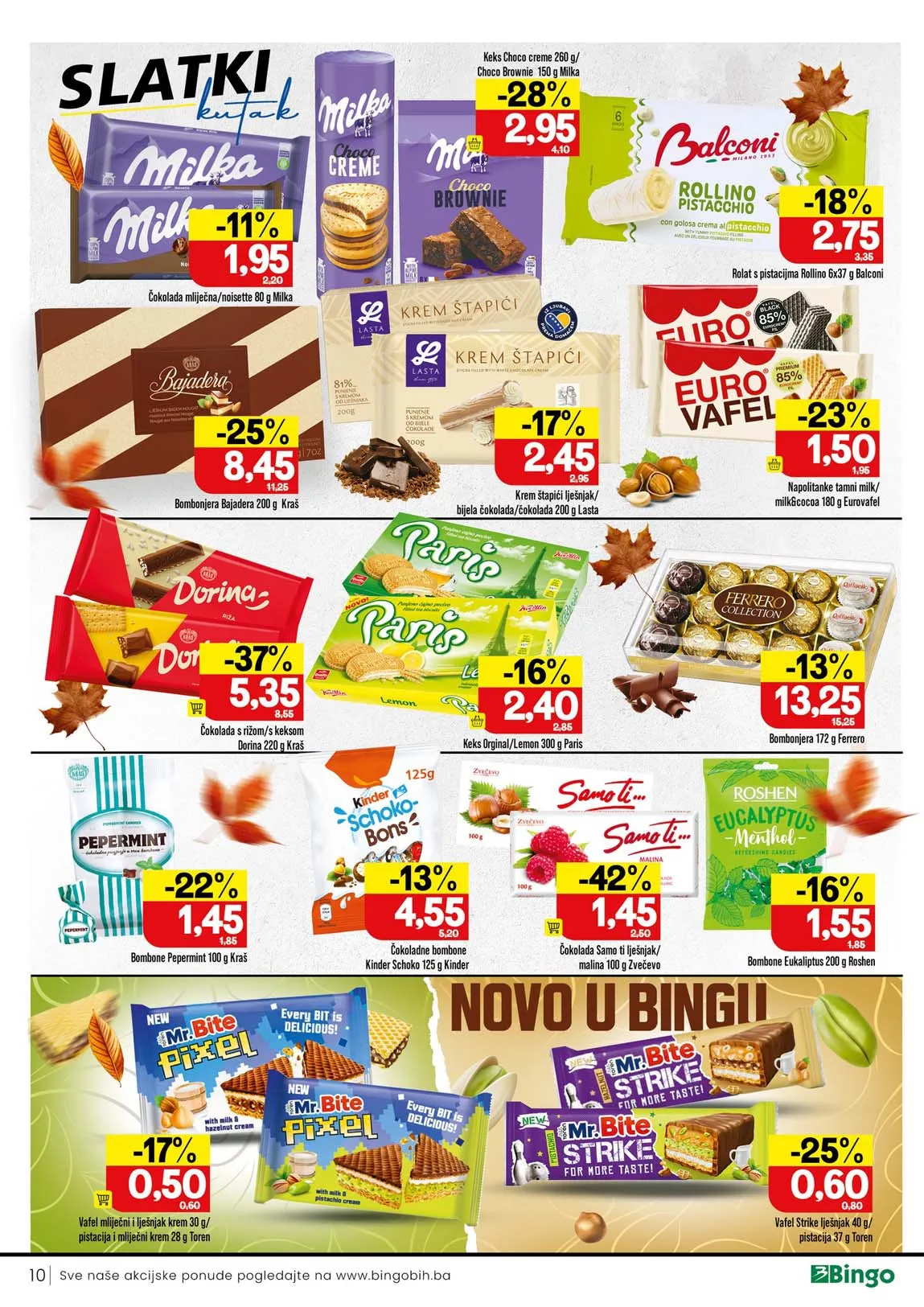 BINGO Akcija popusta i sniženja