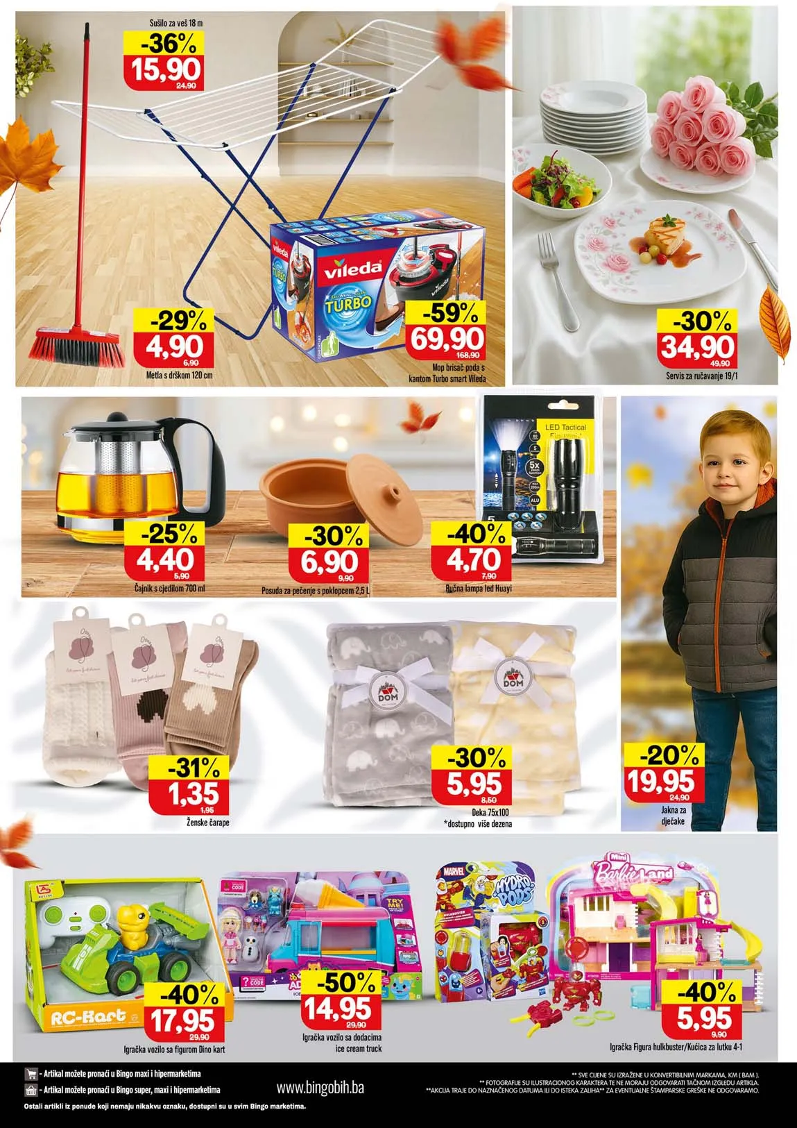 BINGO Akcija popusta i sniženja
