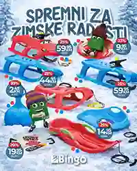 Bingo Akcija Spremni za zimske radosti sniženja do 18. januara 2026