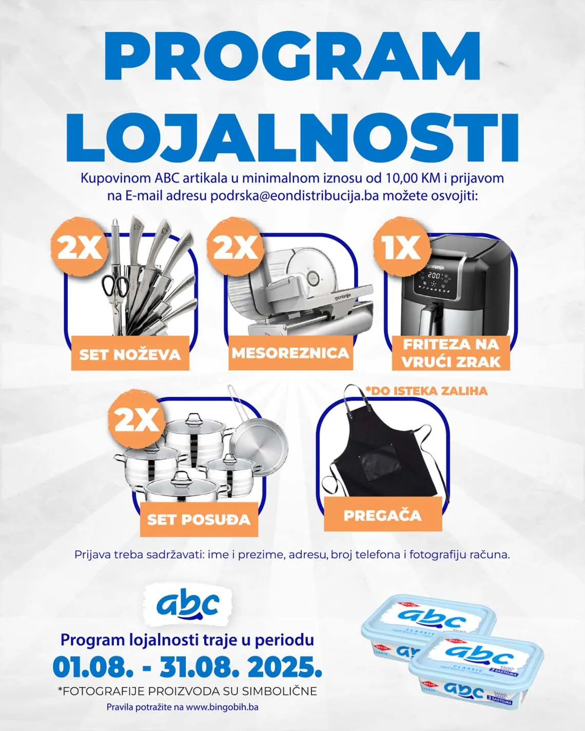 BINGO Program lojalnosti ABC do 31.08.2025