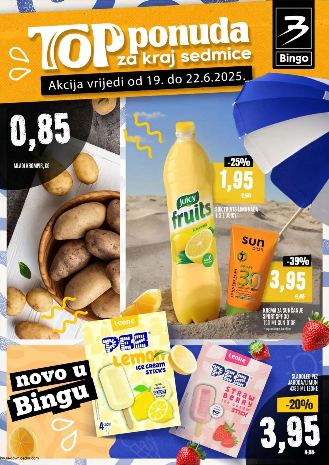 Vikend akcija sniženja Bingo