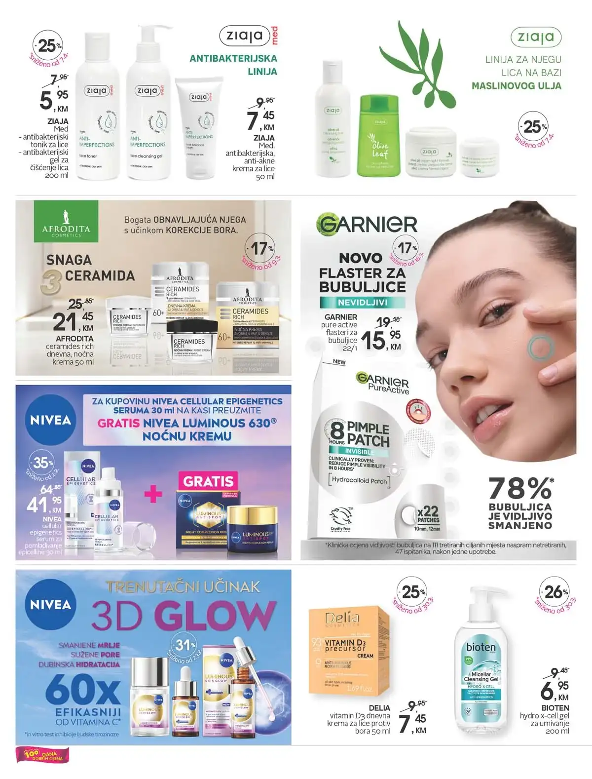 CM akcija do 50% – njega lica i tijela katalog strana 12