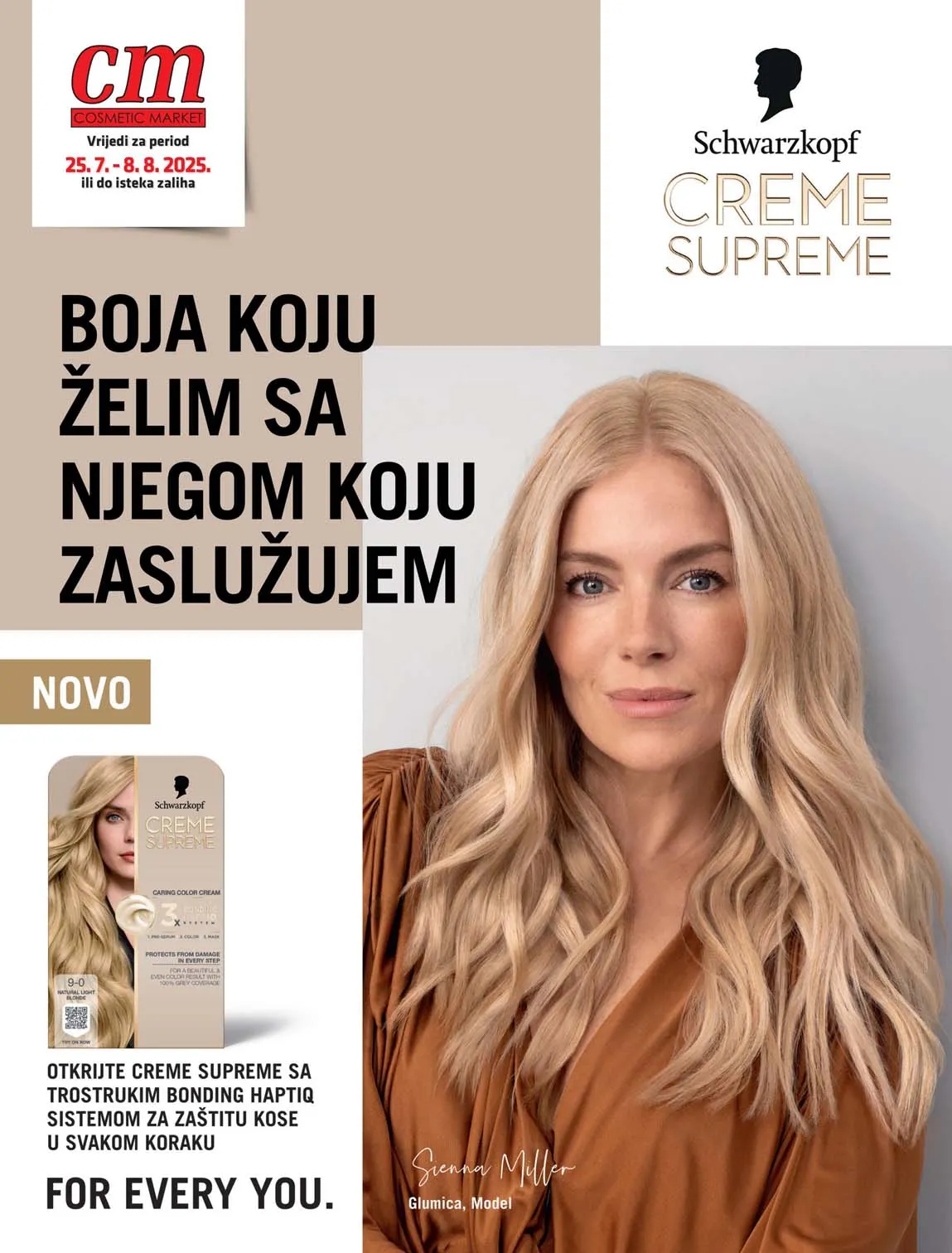 CM Cosmetic market akcija Katalog sniženja do 08.08.2025